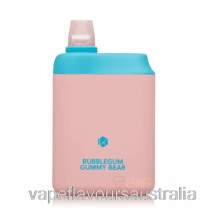 Vape Australia Kadobar x PK Brands PK5000 Disposable Bubblegum Gummy Bear